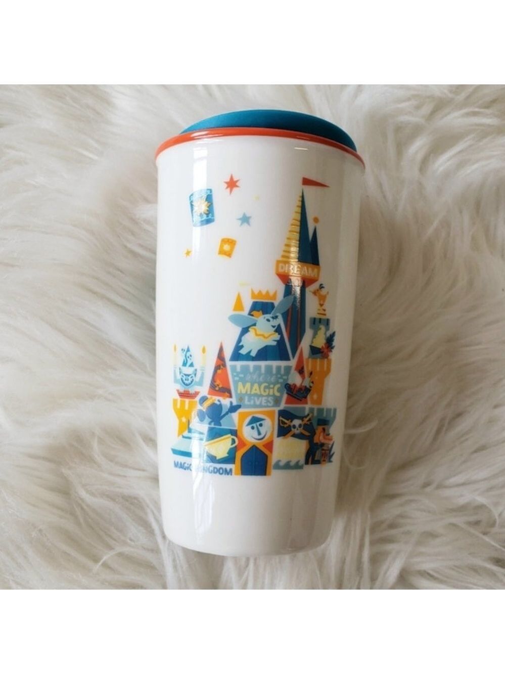 Disney Starbucks Magic Kingdom Ceramic Tumbler - Picture 9 of 12